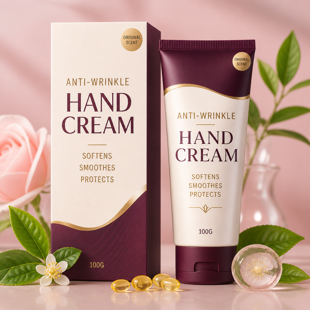 Retinol Anti-Aging Hand Cream with Vitamins