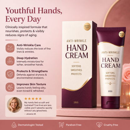 Retinol Anti-Aging Hand Cream with Vitamins
