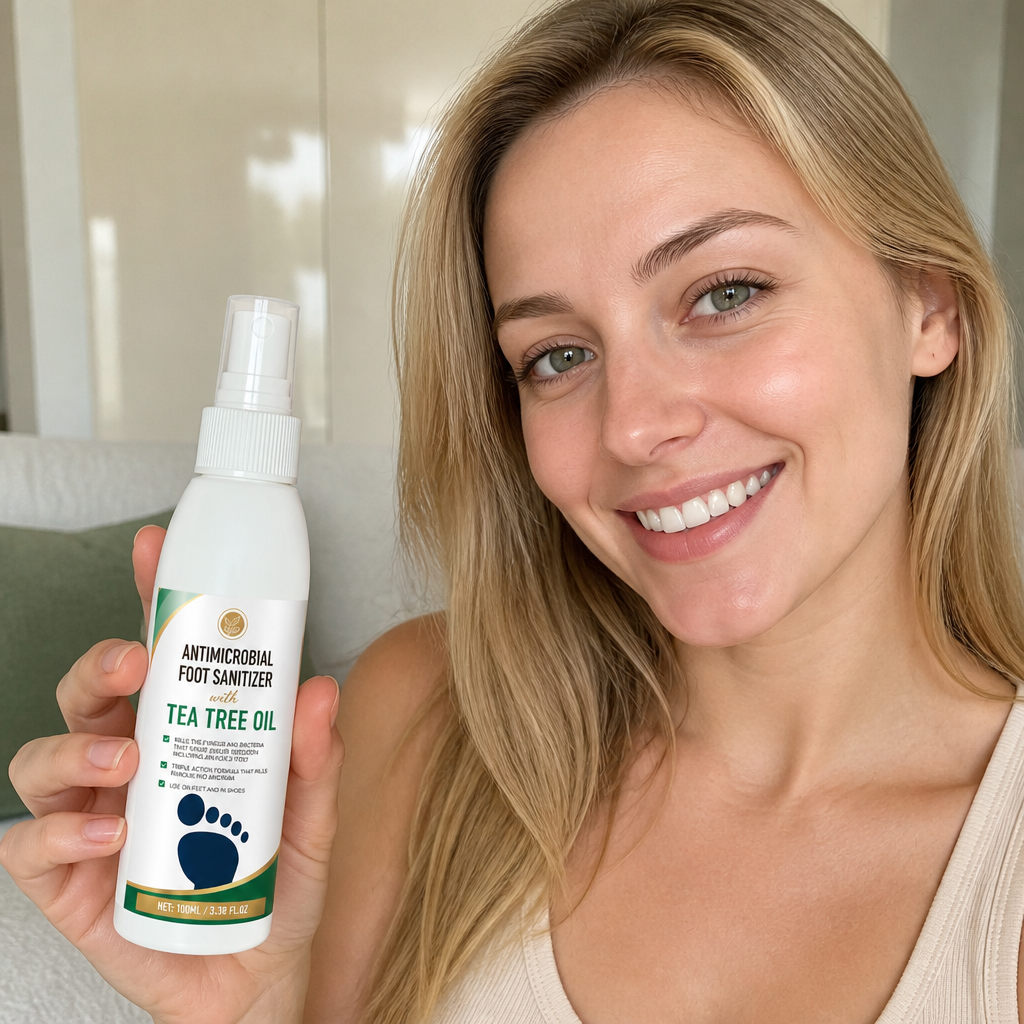 Tea Tree Oil Antimicrobial Foot Sanitiser – Fungus & Odor Control