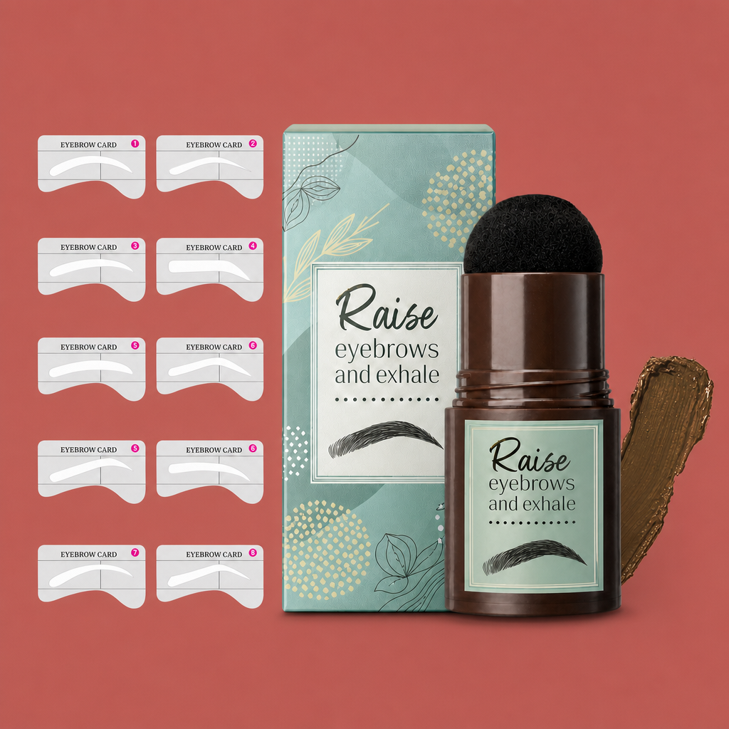 Eyebrow Stamp Kit – Create Natural Defined Brows With Easy Application