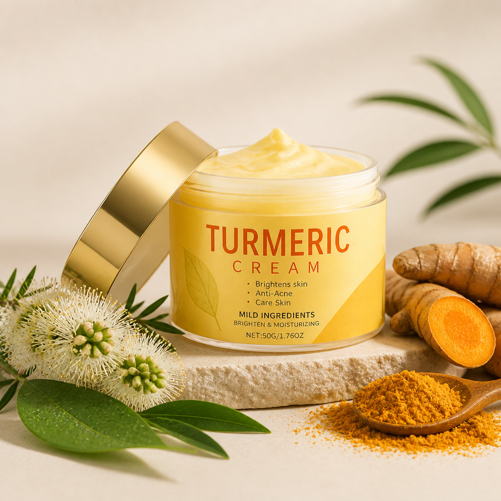 Turmeric Face Cream – Nourishing Moisture For Smooth Radiant-Looking Skin