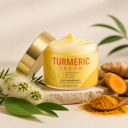 Turmeric Face Cream – Nourishing Moisture For Smooth Radiant-Looking Skin