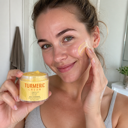 Turmeric Face Cream – Nourishing Moisture For Smooth Radiant-Looking Skin