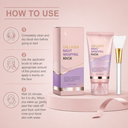Korean Collagen Night Wrapping Mask