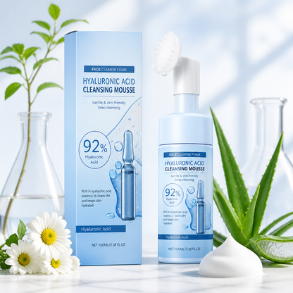 Hyaluronic Acid Cleansing Mousse for Soft, Fresh & Hydrated Skin