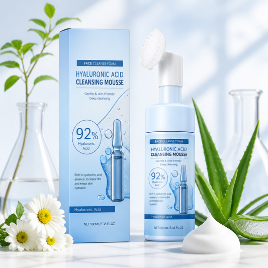 Hyaluronic Acid Cleansing Mousse for Soft, Fresh & Hydrated Skin