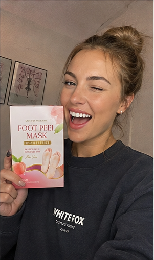 Customer happy with Foot Peel Mask results