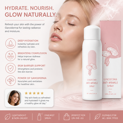 Ganoderma Hydrating Face Mist – Nourishing Glow & Lasting Moisture
