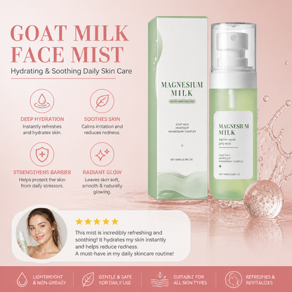 Goat Milk Face Mist – Hydrating & Soothing Daily Skin Care