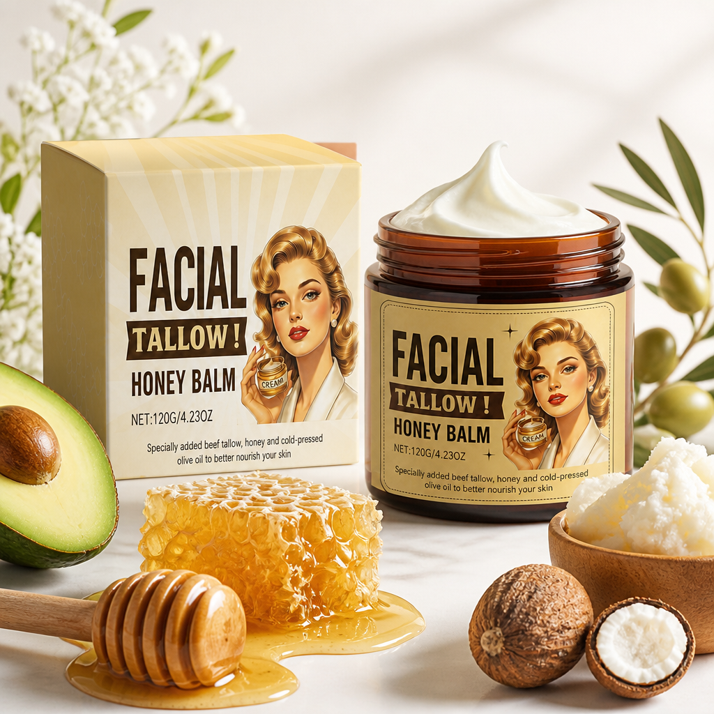 Honey & Shea Moisturizing Face Cream for Soft, Smooth, Radiant Skin