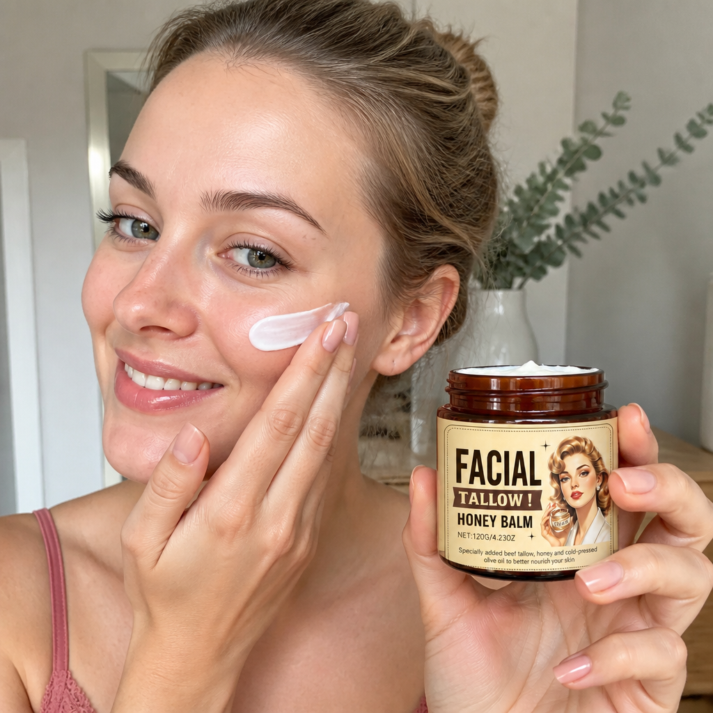 Honey & Shea Moisturizing Face Cream for Soft, Smooth, Radiant Skin