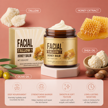 Honey & Shea Moisturizing Face Cream for Soft, Smooth, Radiant Skin