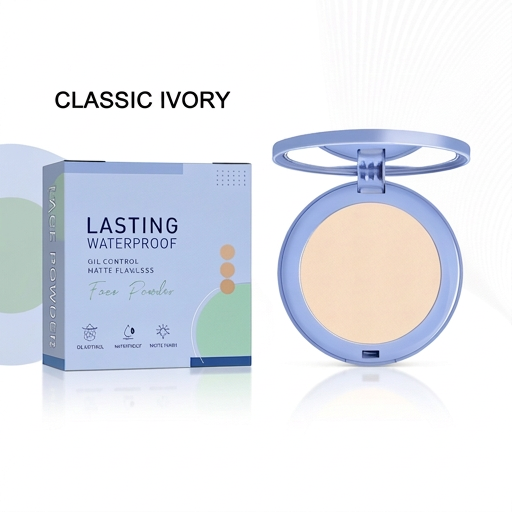 Silky Soft Blur Pressed Powder – Lightweight Matte Finish & Smooth Coverage