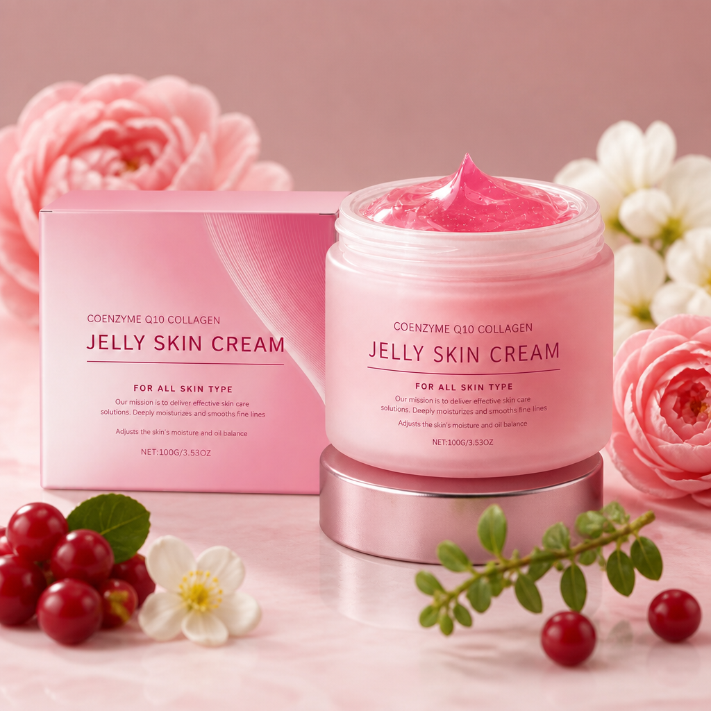 Collagen & Coenzyme Q10 Jelly Cream for Plump, Hydrated Skin
