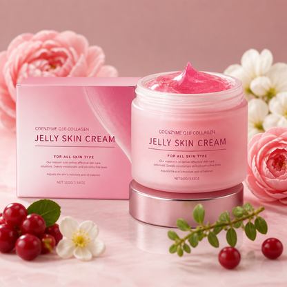 Collagen & Coenzyme Q10 Jelly Cream for Plump, Hydrated Skin