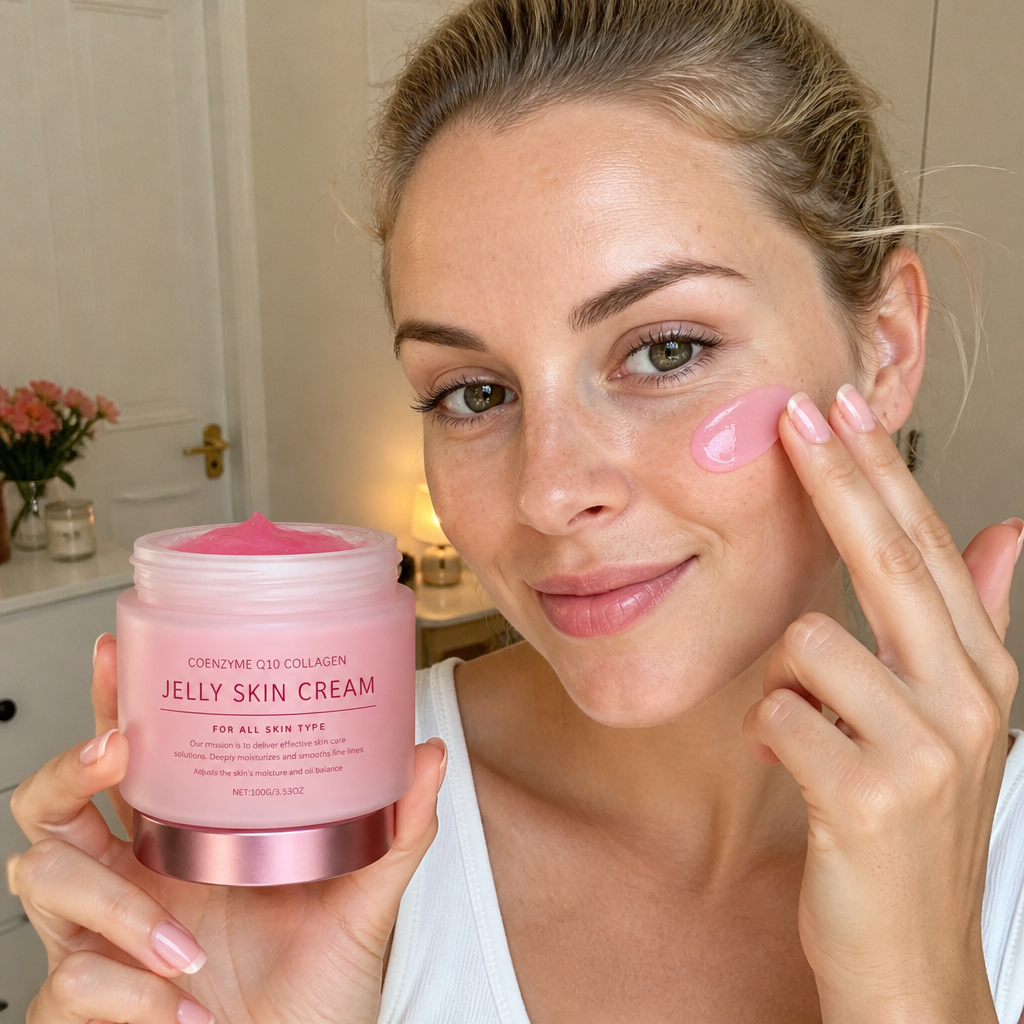 Collagen & Coenzyme Q10 Jelly Cream for Plump, Hydrated Skin