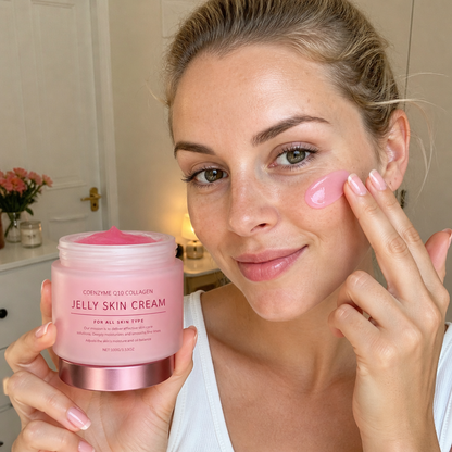 Collagen & Coenzyme Q10 Jelly Cream for Plump, Hydrated Skin