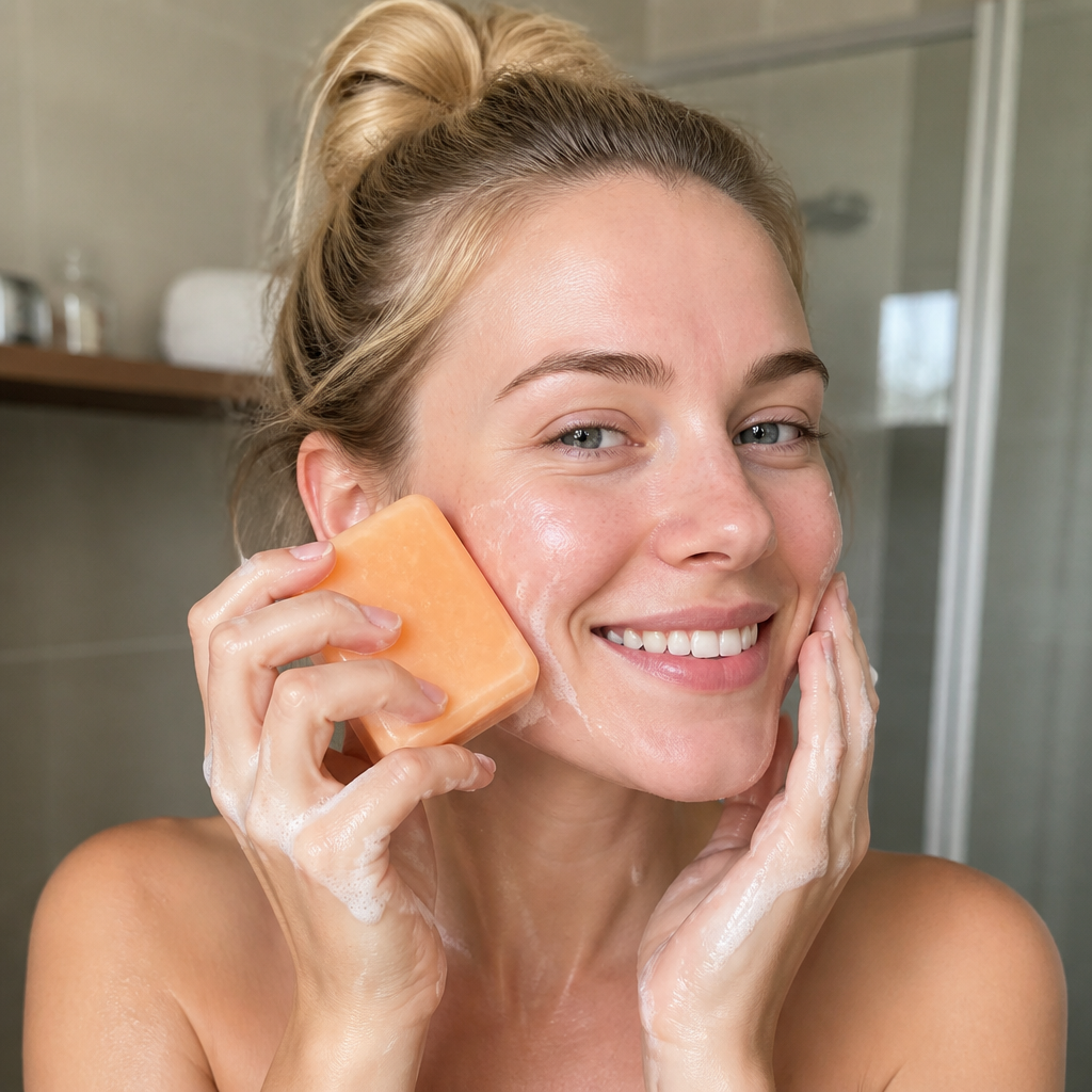Kojic Acid & Turmeric Cleansing Bar – Brightening Hydration for Soft Skin