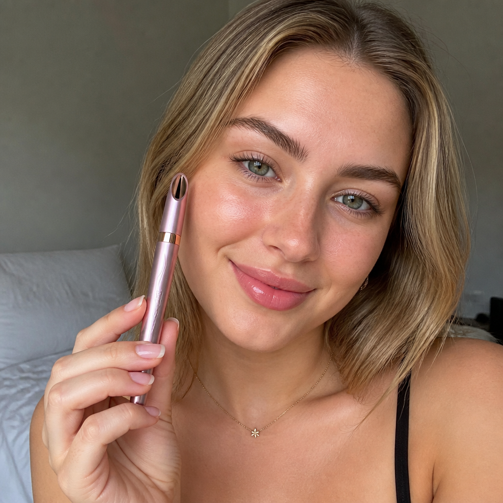 3D Natural-Looking Brow Pen – Waterproof 4-Tip Eyebrow Pencil