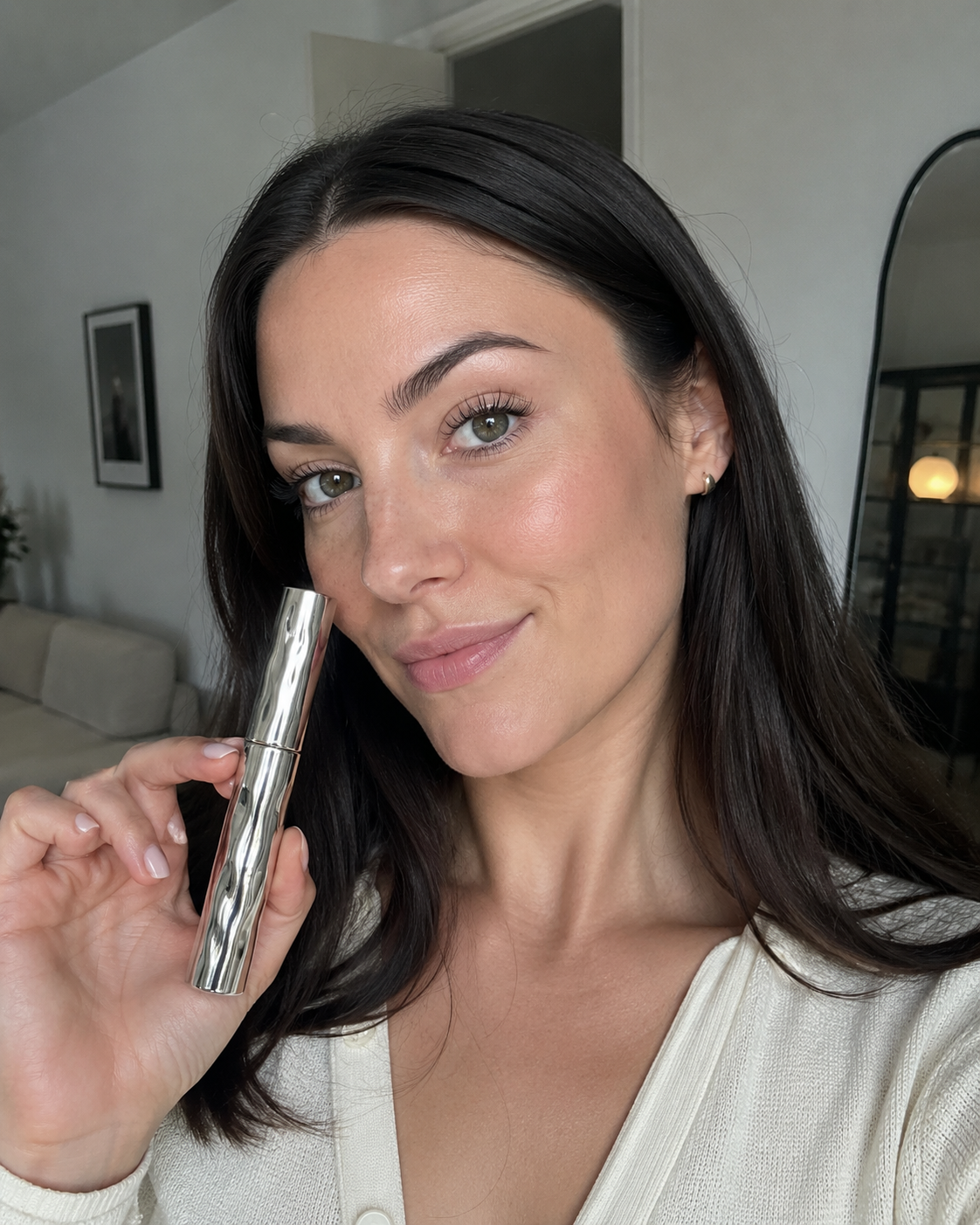 Beauty Britain customer using the Waterproof Curl & Length Mascara.