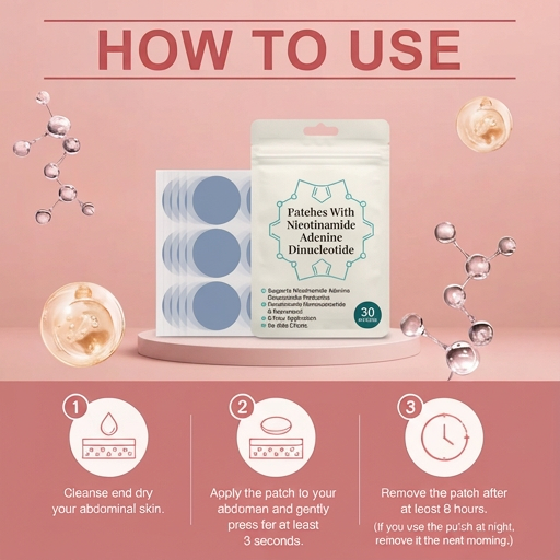 Resveratrol Body Patches for Hydrated & Comfortable-Looking Skin