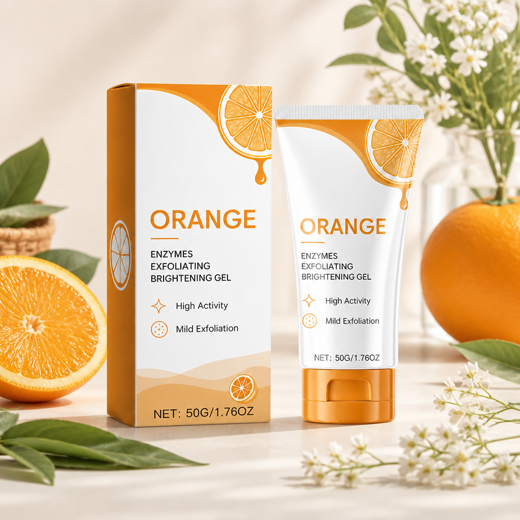 Orange Enzyme Exfoliating Gel – Gentle Brightening for Smooth, Fresh Skin