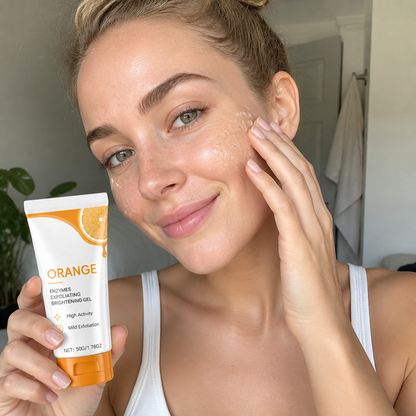 Orange Enzyme Exfoliating Gel – Gentle Brightening for Smooth, Fresh Skin