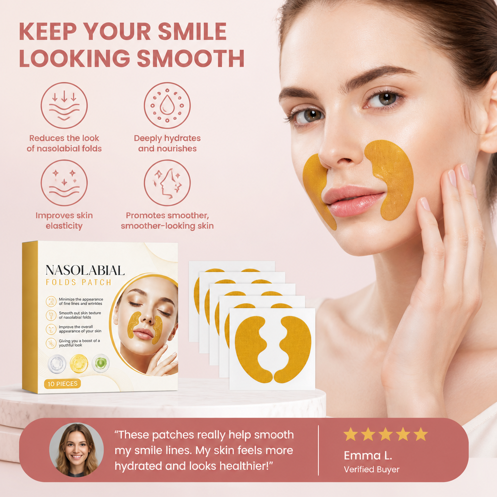 Collagen Nasolabial Patches – Hydrating Care for a Smoother-Looking Smile Line