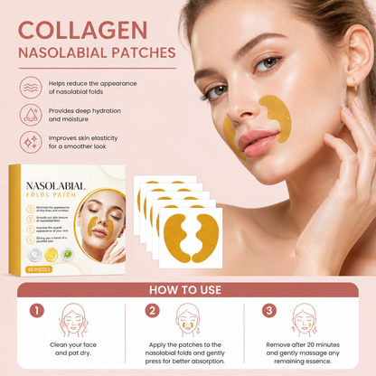 Collagen Nasolabial Patches – Hydrating Care for a Smoother-Looking Smile Line