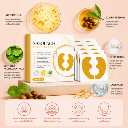 Collagen Nasolabial Patches – Hydrating Care for a Smoother-Looking Smile Line