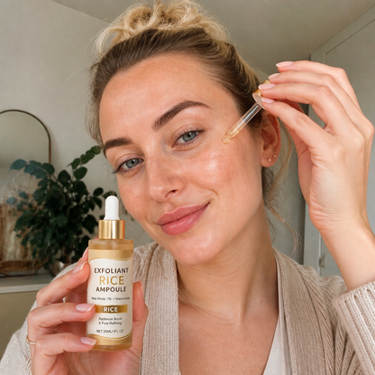 Rice Extract Brightening Serum – Lightweight Formula for Smooth, Radiant Skin