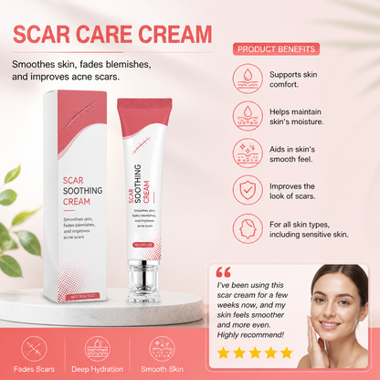 Scar Care Cream – Hydrating Formula for Smoother-Looking Skin
