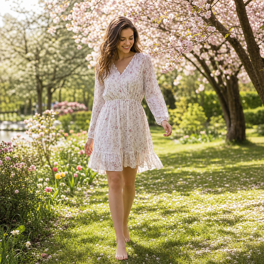Using gel socks in spring for foot care
