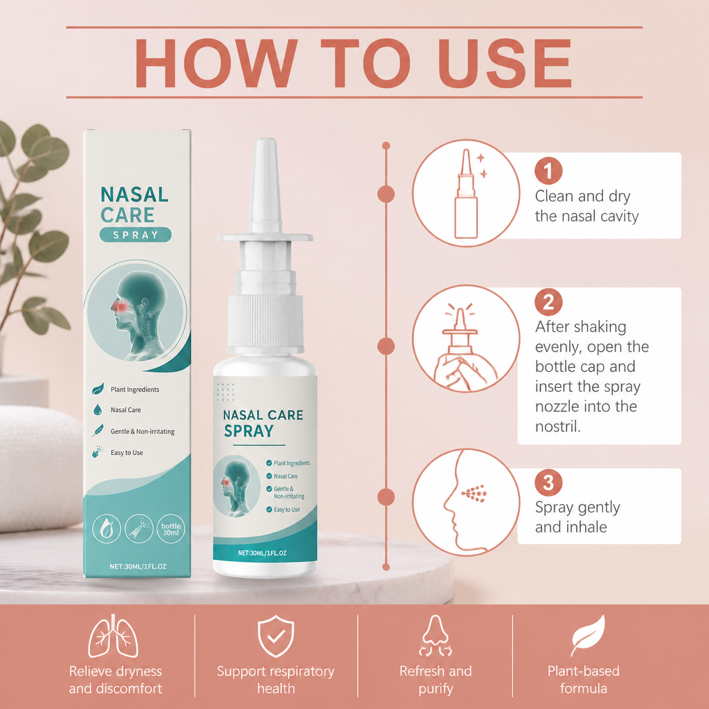Botanical Nasal Care Spray – Refreshing Formula for Everyday Comfort