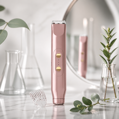 2-in-1 Waterproof Electric Face & Body Trimmer & Shaver for Women