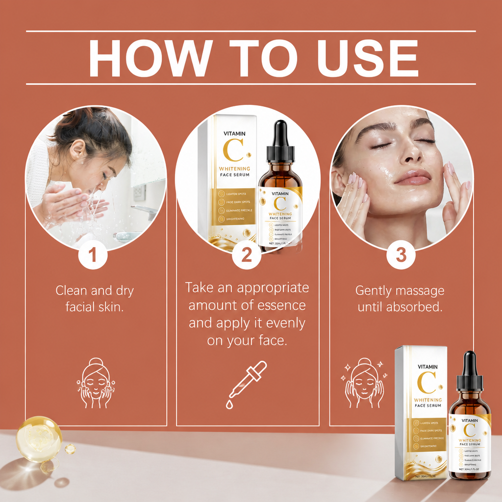 Vitamin C Brightening Serum – Hydrating Care for Radiant, Even-Looking Skin